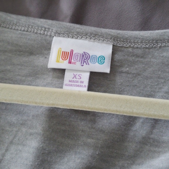 Lularoe black and grey dress - Picture 2 of 3